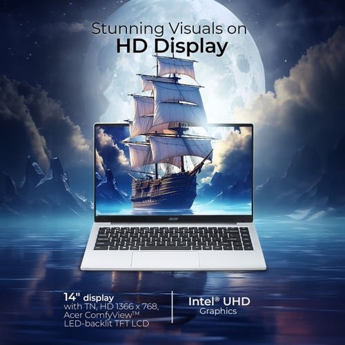 Best Seller Compare solar-share Share Acer Aspire 3 A325-45 Laptop (Intel Celeron N4500/ 8GB RAM/ 512GB SSD/ 15.6 inch (39.6 cm) Full HD LED Backlit Display/ Intel UHD Graphics/ Windows 11) UN.344SI.007 - Image 10