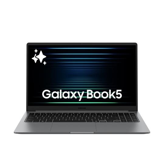 Samsung Galaxy Book5 NP750XHD-KD2IN Standard Laptop (AI enabled Intel Core Ultra 7 255U/16 GB/512 GB/Intel Graphics/Windows 11 Home/MS Office Home & Student 2024, Galaxy Ecosystem Apps/Full HD), 39.62 cm - 15.6 inch, Gray