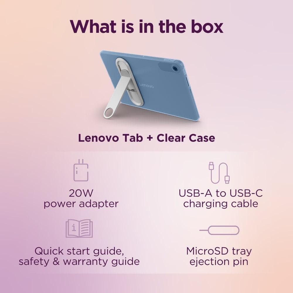 Lenovo Tab 25.65 cm (10.1 inch) Wi-Fi + Cellular Tablet, 4 GB RAM, 64 GB, Blue, ZAEJ0054IN (2025) - Image 2