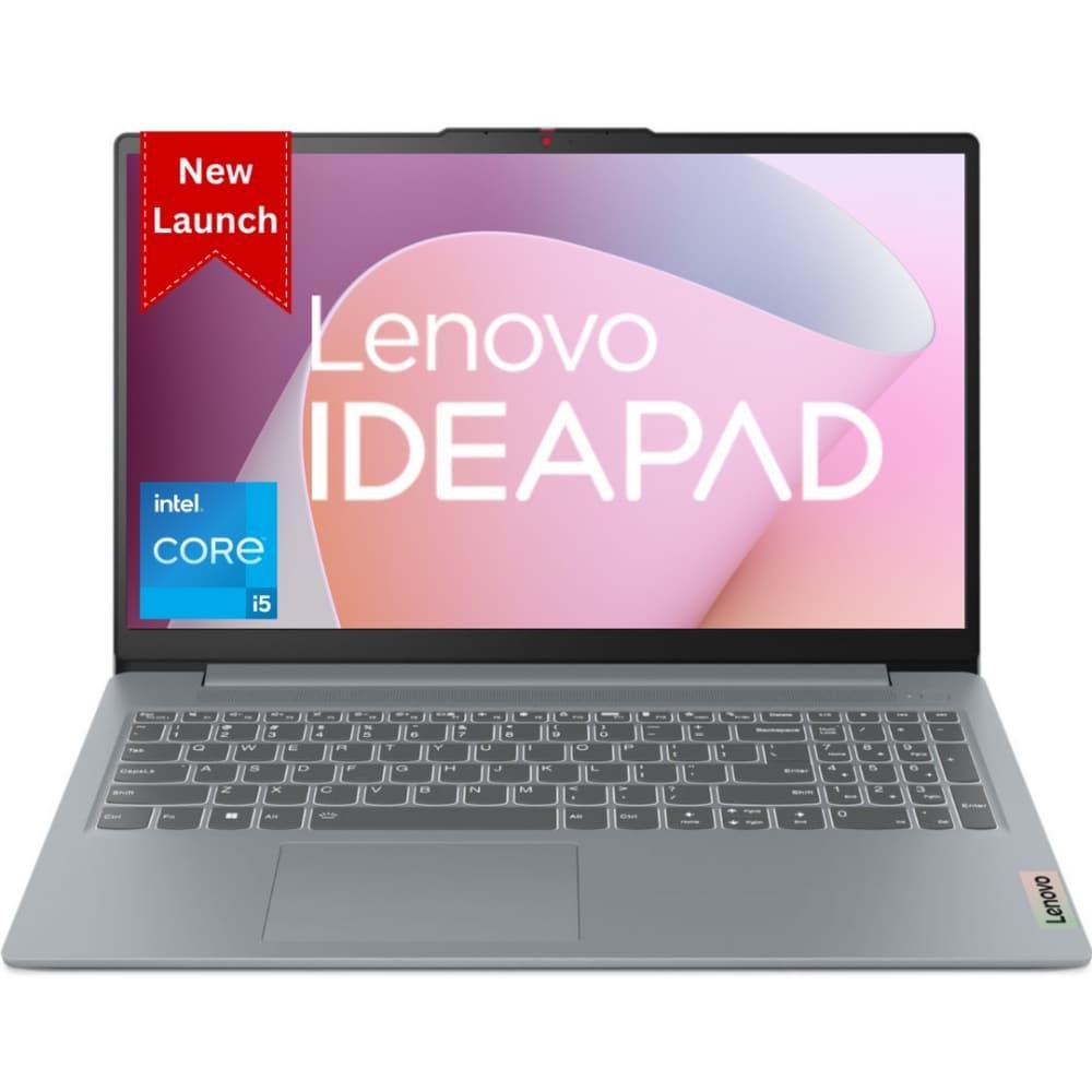 Lenovo IdeaPad Slim 3 15IRH8 83EM00A1IN Standard Laptop (Intel Core i7-13620H/16 GB/512 GB SSD/Intel UHD Graphics/Windows 11 Home/MS Office/Full HD), 39.62 cm - 15.6 inch, Arctic Grey
