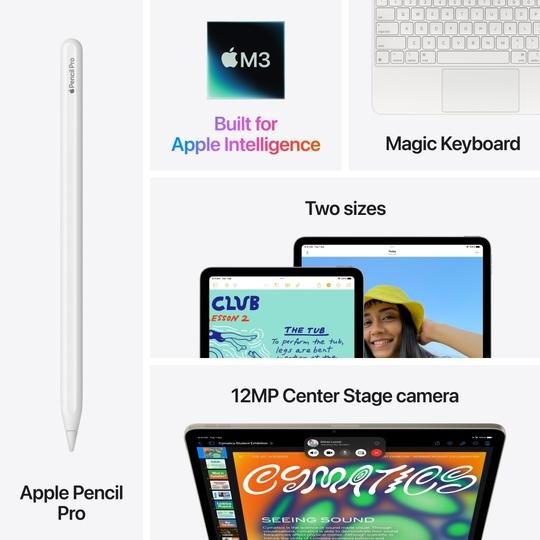 Apple iPad Air M3 27.59 cm (11 inch) Wi-Fi Tablet, 256 GB, Starlight, 2025, MCA44HN/A - Image 10