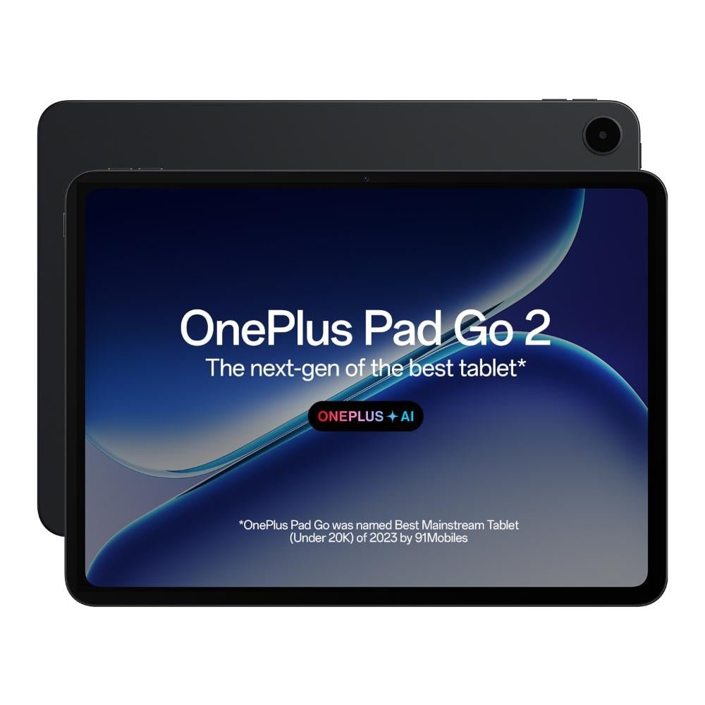 OnePlus Pad Go 2 30.73 cm (12.1 inch) 8 GB RAM, 128 GB, Shadow Black, Wi-Fi Tablet, OPD2504