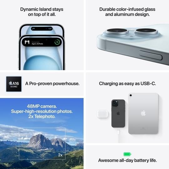 Apple iPhone 15 512 GB Green - Image 7