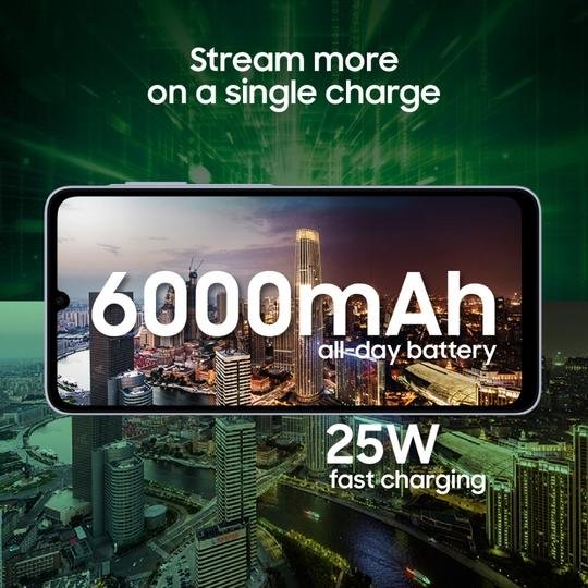 Samsung Galaxy A07 5G 128 GB, 4 GB RAM, Black, Mobile Phone - Image 6