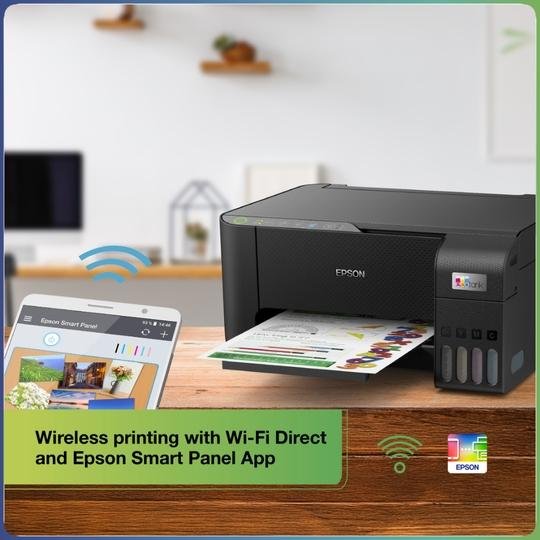 Epson L3250 Inktank Multi-function Colour Wi-Fi Printer, speed up to 10 PPM (Black) & 5 PPM (Colour) - Image 2