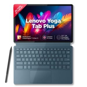 Lenovo Yoga Tab Plus 32.25 cm (12.7 inch) WiFi Tablet with Pen & Keyboard, 512 GB, 16 GB RAM, Tidal Teal, ZAEG0048IN