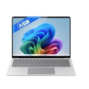 Microsoft Surface (7th Edition) 2036 Standard Laptop (Qualcomm Snapdragon X Plus/16 GB/256 GB SSD/Qualcomm Adreno GPU/Windows 11 Home/PixelSense Flow Display), 35.0 cm - 13.8 inch, Platinum
